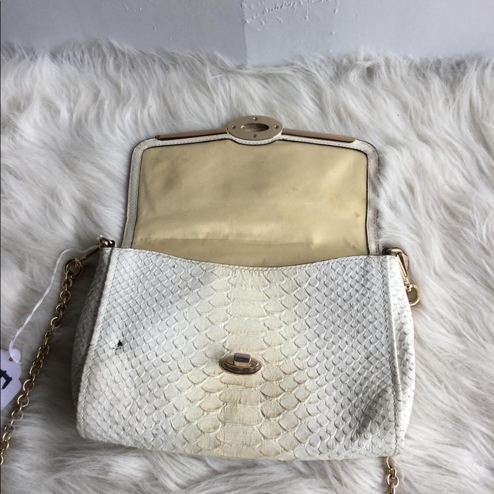 Coach Madison Crossbody Python Embossed Leather - image 6